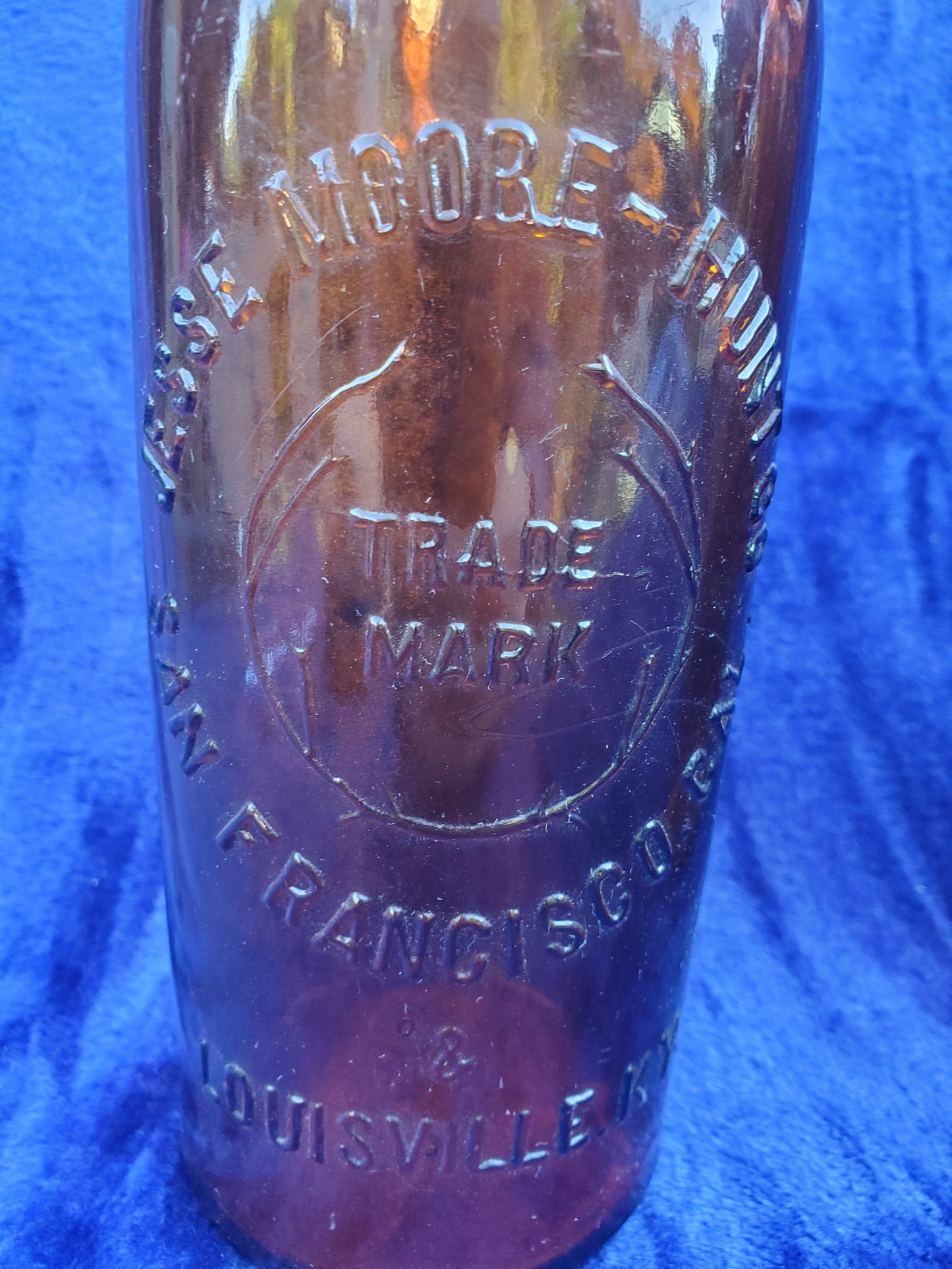 Vintage Jesse Moore Whiskey Bottle
