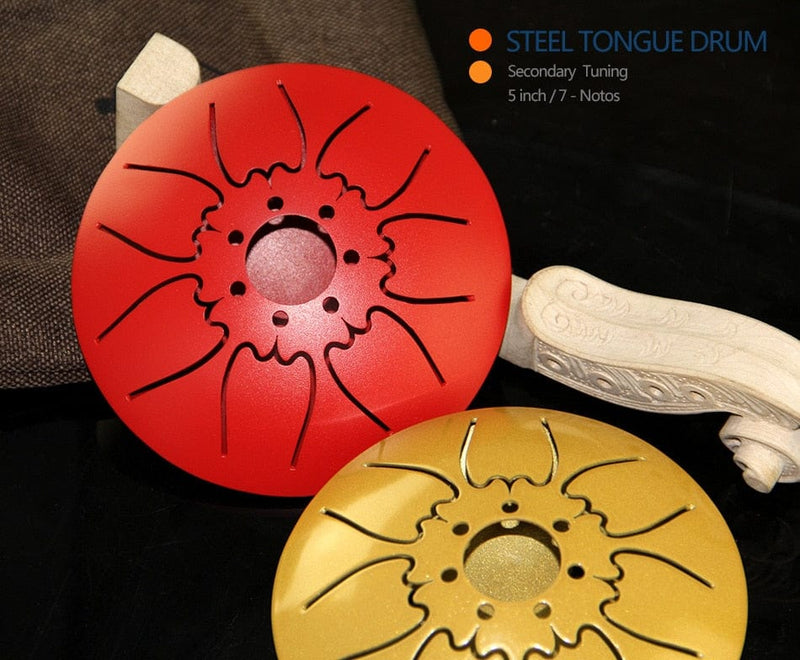 7-Tone Mini Tongue Drum - HADDAD BEATS