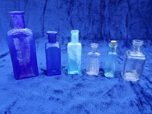 Assorted Vintage Medicine Bottles