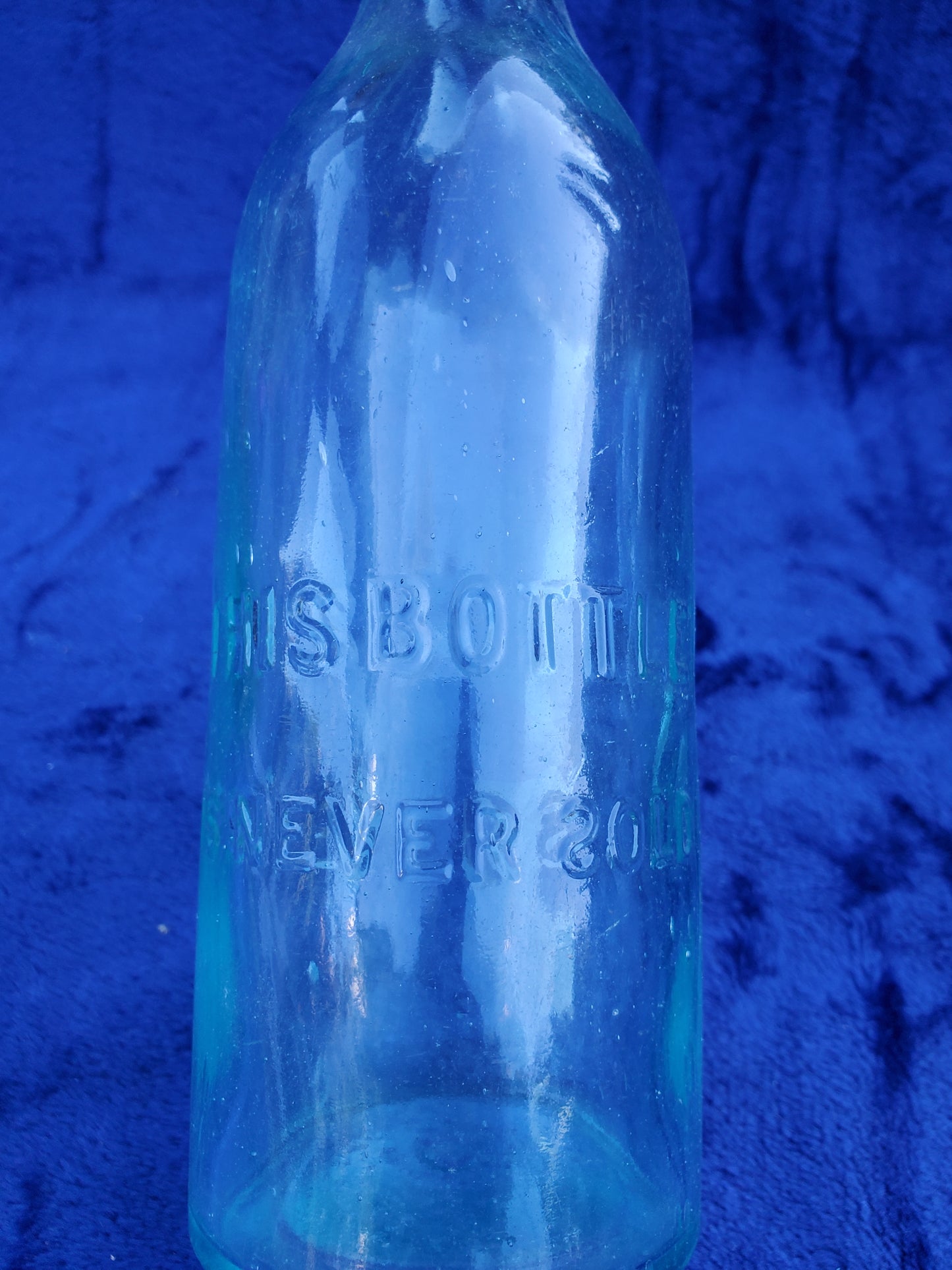 Vintage Hutchinson Soda Bottle