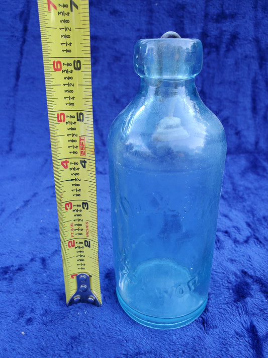 Vintage Blob Top Dixon Soda Works Bottle