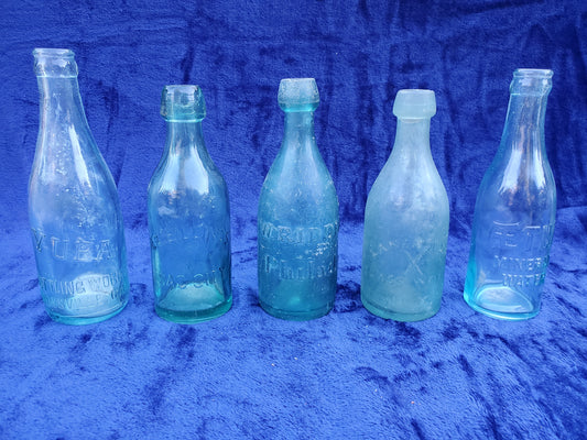 Vintage ETNA Mineral Water Bottle