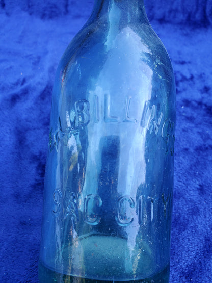 Vintage Soda Bottle - Sac City