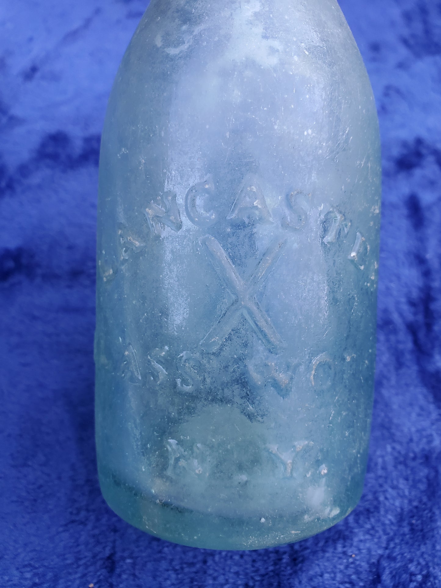 Lancaster Glass Works Soda Bottle