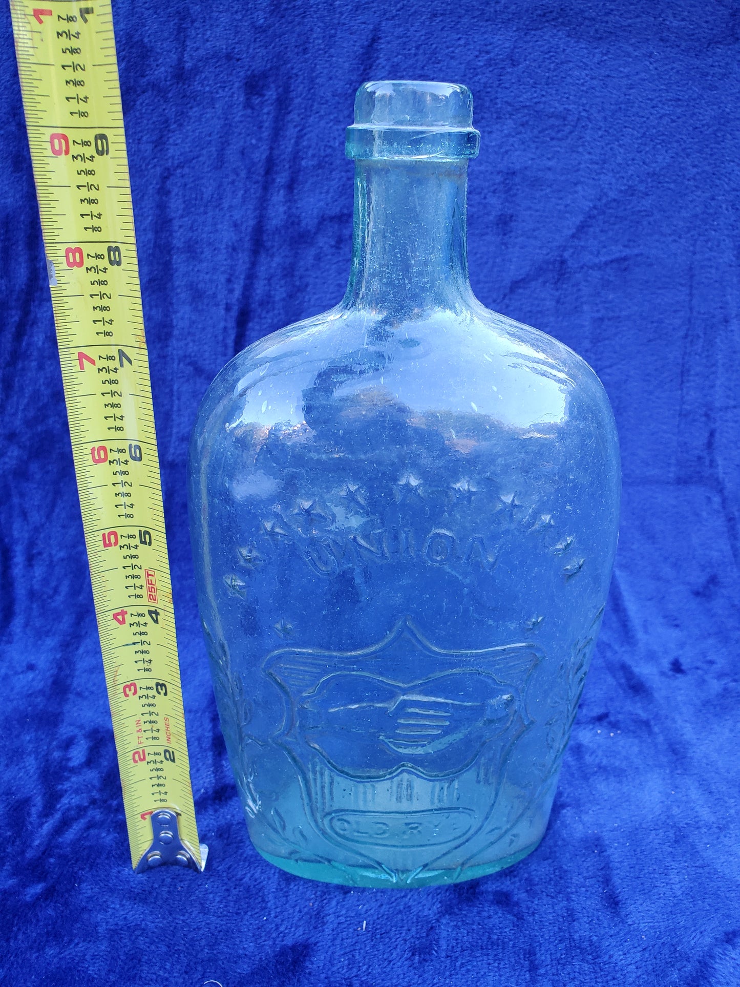 Union / Eagle Flask commemorative bottle (1960s–1970s)