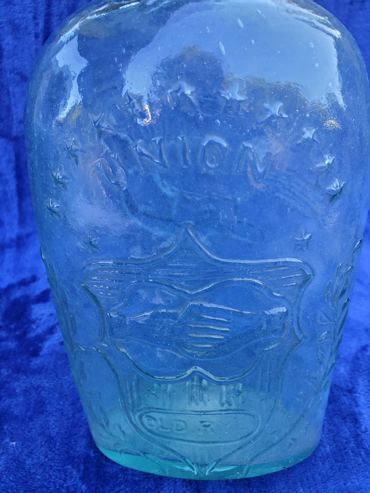 Union / Eagle Flask commemorative bottle (1960s–1970s)