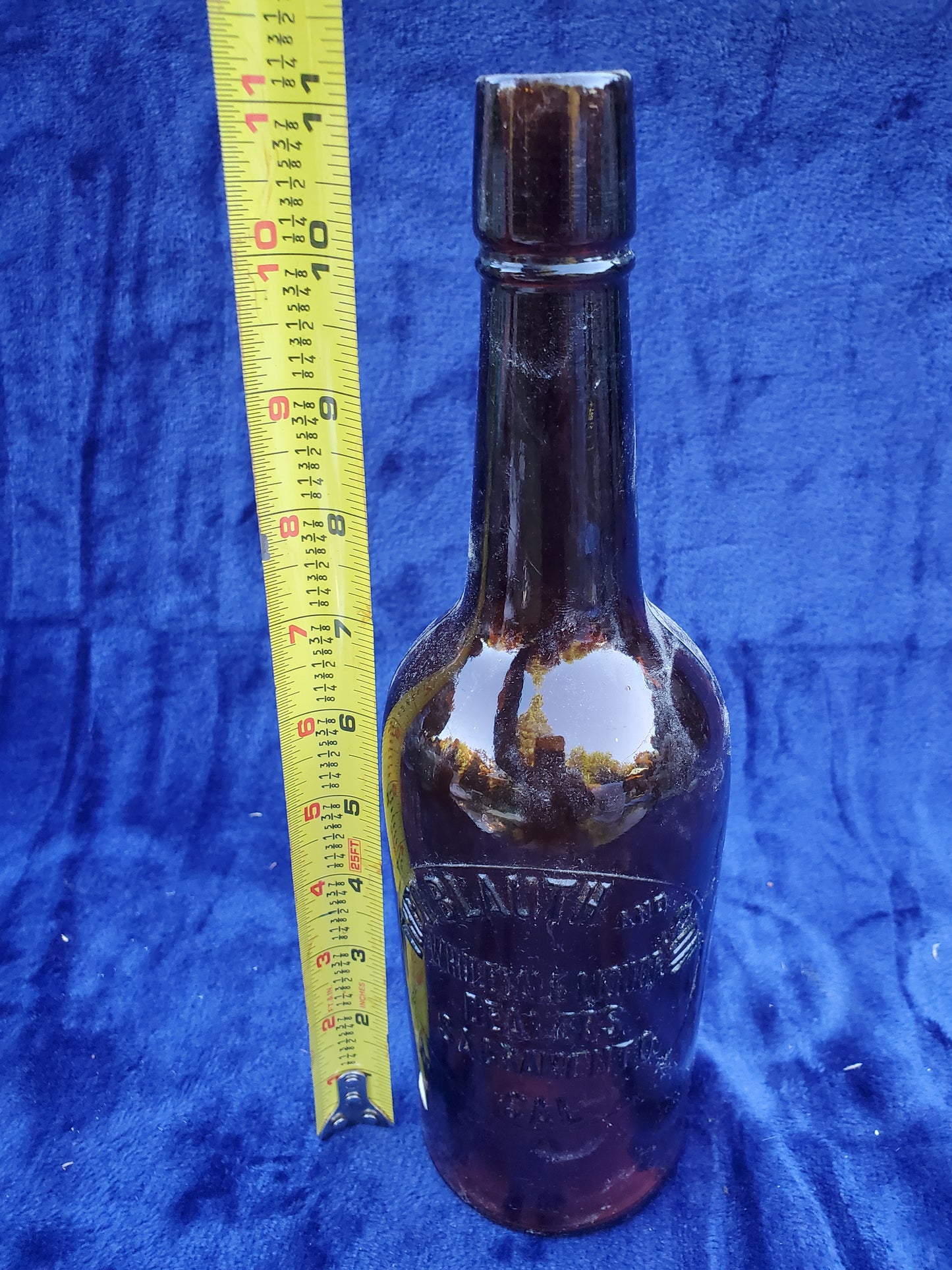 Two (2) 19th Century Sacramento Beer Bottles