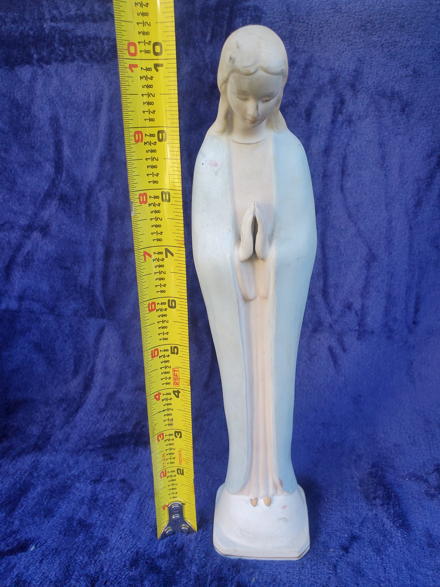 Two (2) Ceramic Madonna Figurine 1950s–1960s