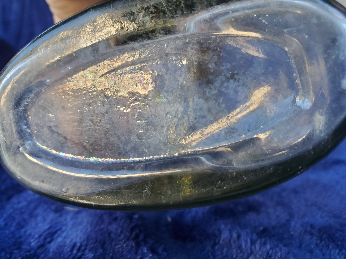 Two (2) Purity Bourbon Flasks - M. Shumate