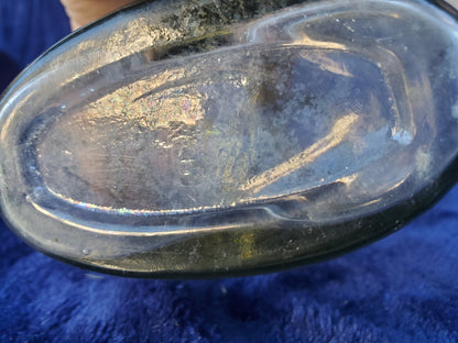 Two (2) Purity Bourbon Flasks - M. Shumate