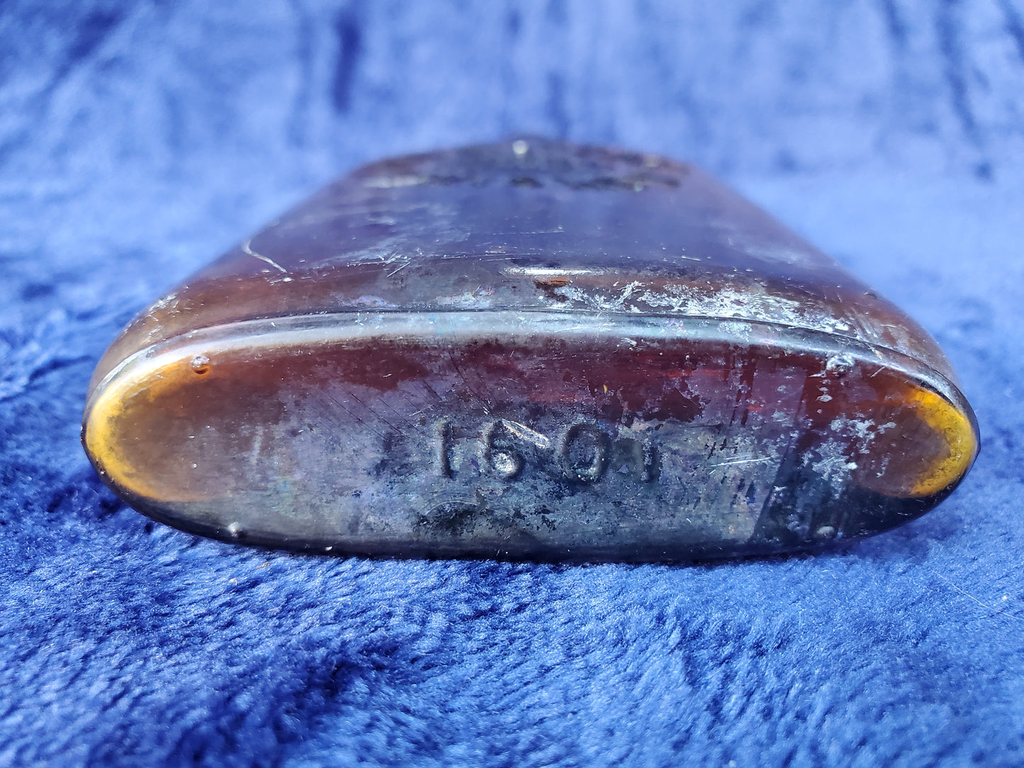OLD GILT EDGE WHISKEY FLASK (CROWN LOGO) 1900–1915