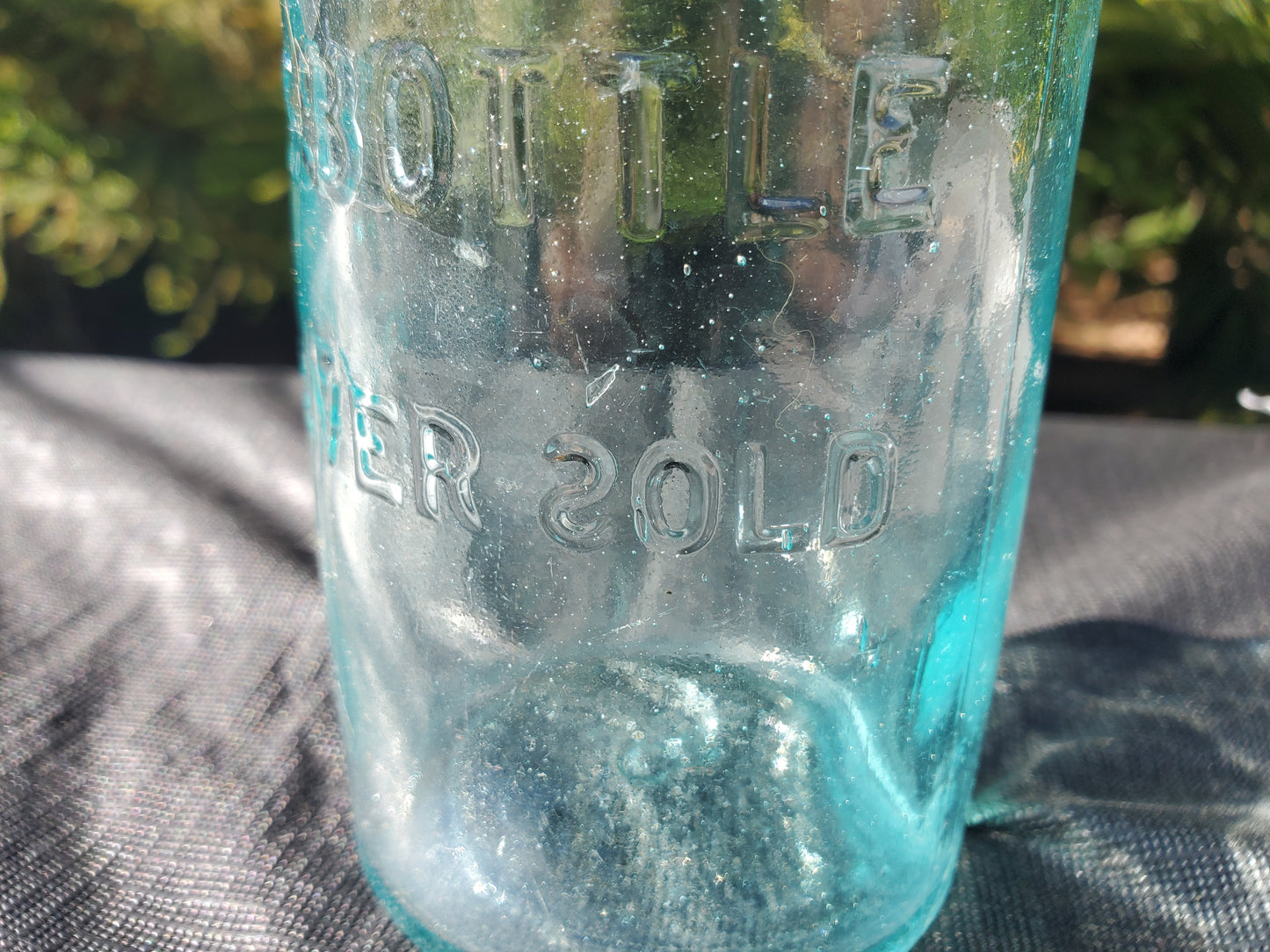 Vintage Hutchinson Soda Bottle