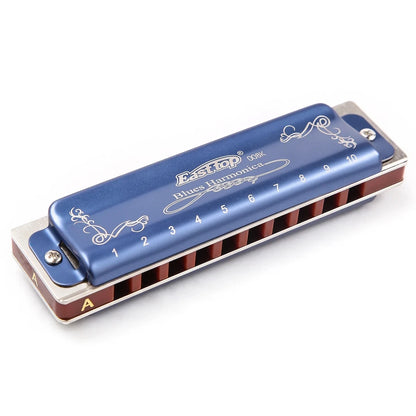 Hot sale Easttop Harmonica T008K Diatonic 10 Hole Armonica Blues mondharmonica gaita de boca Mouth Ogan Musical Instruments