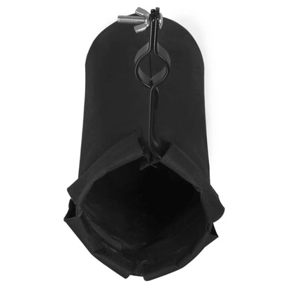 Drumstick Tube Bag Black Cylindrical Drumstick Holder Oxford Cloth Metal Clip Sturdy Percussion Drum Instrument Accessories
