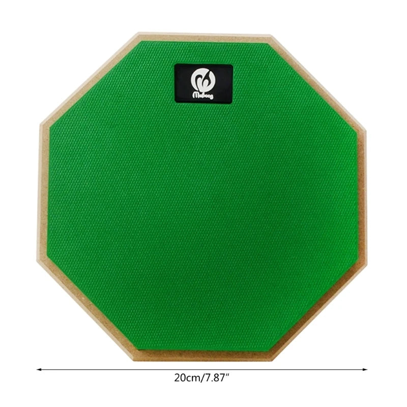 8 Inch Practice Drum Pad, Double-Sided Silent Practice Pad