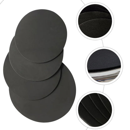 4 Pcs Drum Practice Pad Kit Muffler Drums Accessories 12", 13", 14", 16"