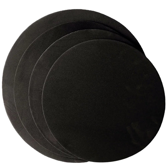 4 Pcs Drum Practice Pad Kit Muffler Drums Accessories 12", 13", 14", 16"